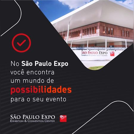 Sp Expo Suites 350M Do Evento - Metro Jabaquara 2Km Aeroporto De Congonhas Sao Paulo Exterior photo